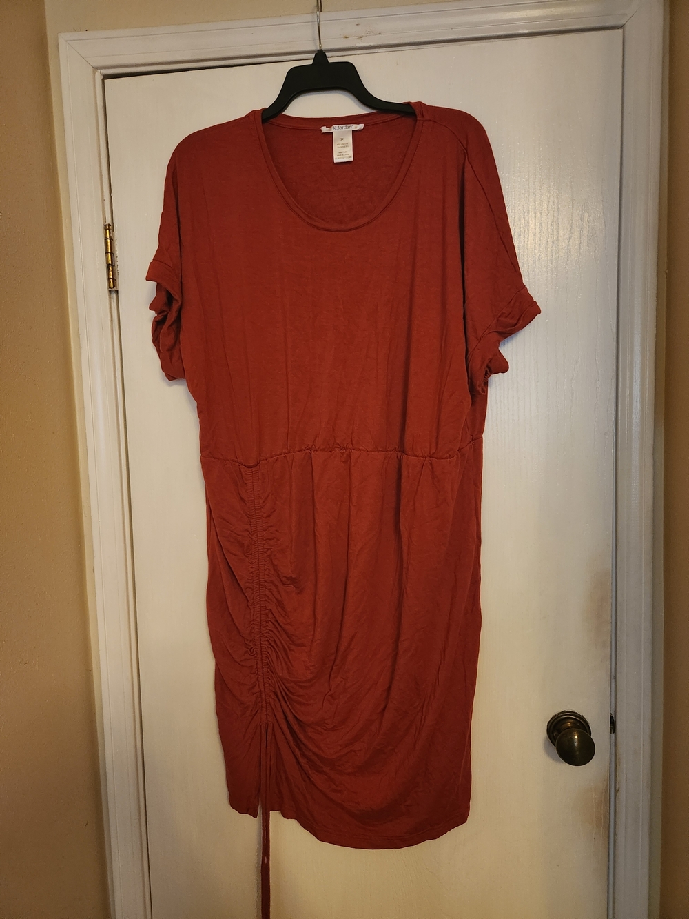 K Jordan Rust Red Mini Dress